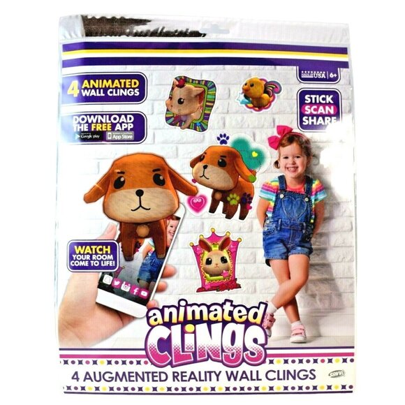 Savvi Stuff Augmented Reality Animated Wall Clings New - Picture 1 of 2